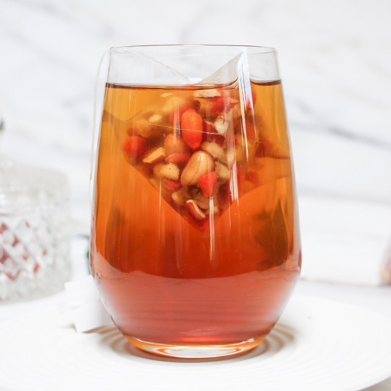 Qiaoyuntang 250g/bag Five-Black Tea 25 Small Brown Sugar Bags Medlar Red Jujube Peanut Red Bean Slimming Tea Combination Bottle