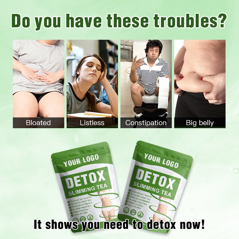 private label Weight Loose Tea 14 day flat belly fat reduce minceur perte de poids
