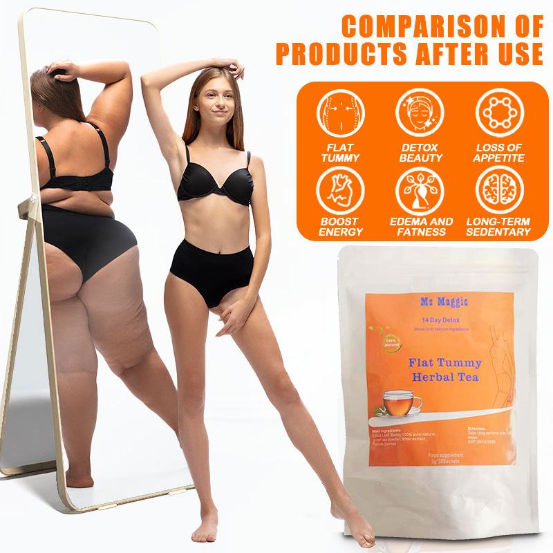 Detoxification tight fitting natural weight loss tea suitable for men and women to clean kidneys and liver health