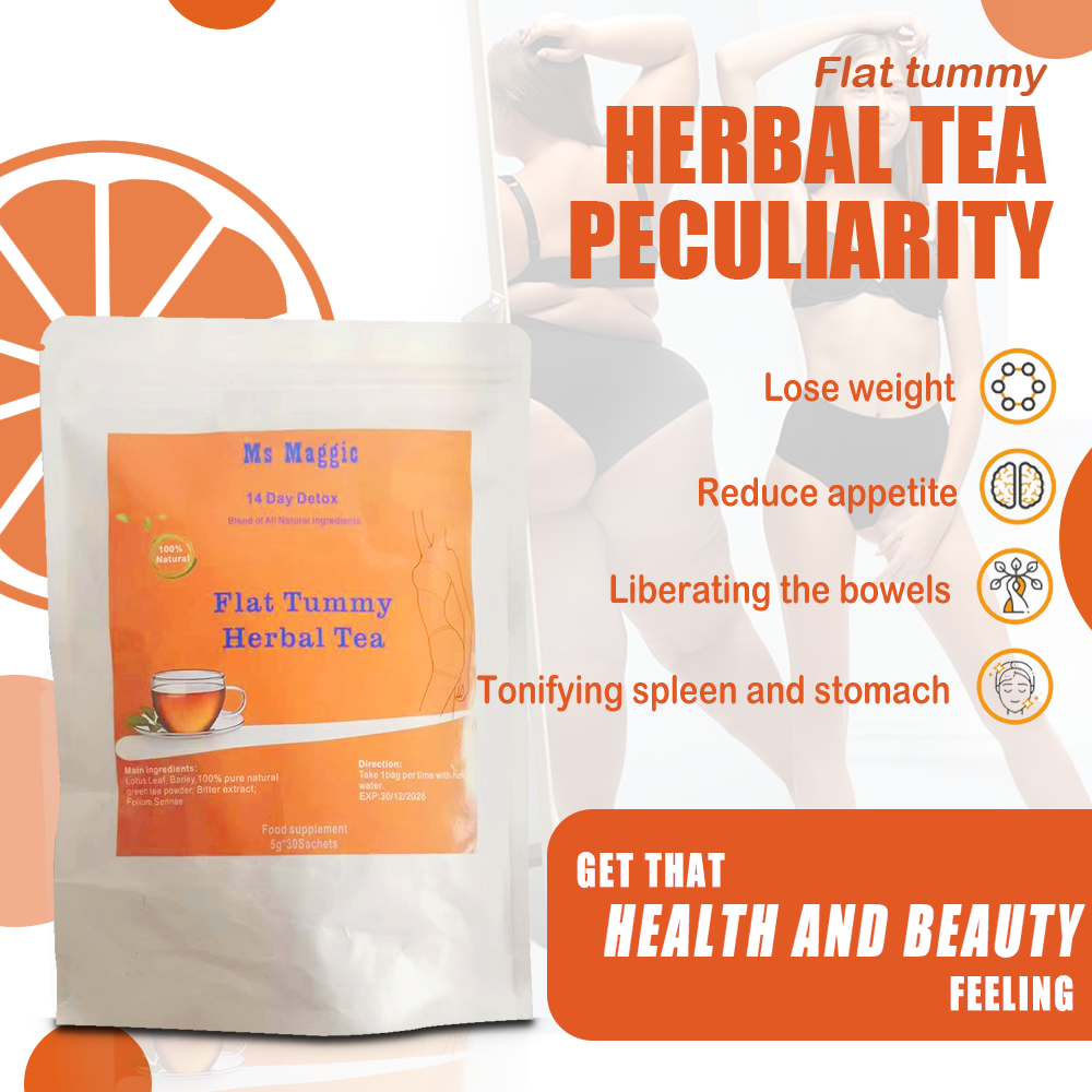 Detoxification tight fitting natural weight loss tea suitable for men and women to clean kidneys and liver health