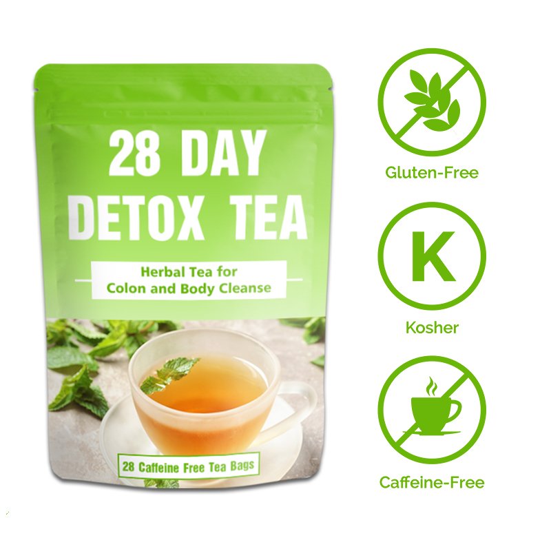 private label ginger garcinia cambogia green tea flat tummy tea 28 days detox Herbal Tea