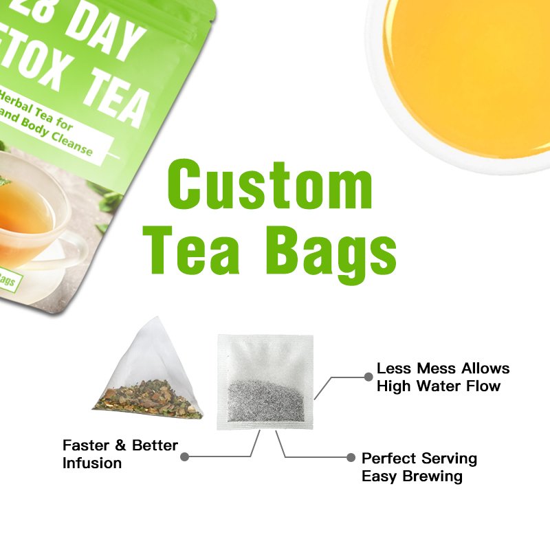 private label ginger garcinia cambogia green tea flat tummy tea 28 days detox Herbal Tea