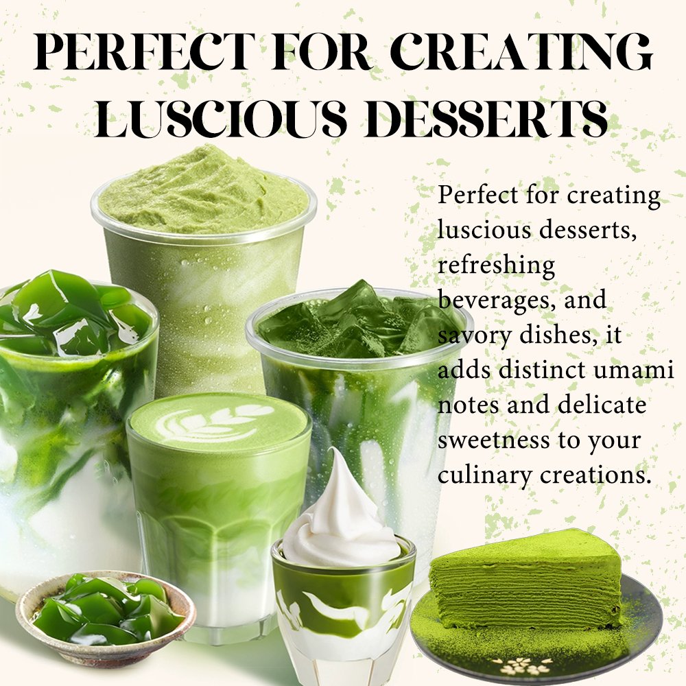 Chinaherbs Organic Matcha Powder 100g Original Premium Green Tea Superfood Smoothies Baking Lattes Hot Sale Bulk Packaging
