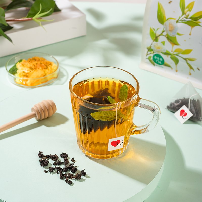 China scented tea factory OEM Pyramid of the global contract processing of flavored tea slimming tea