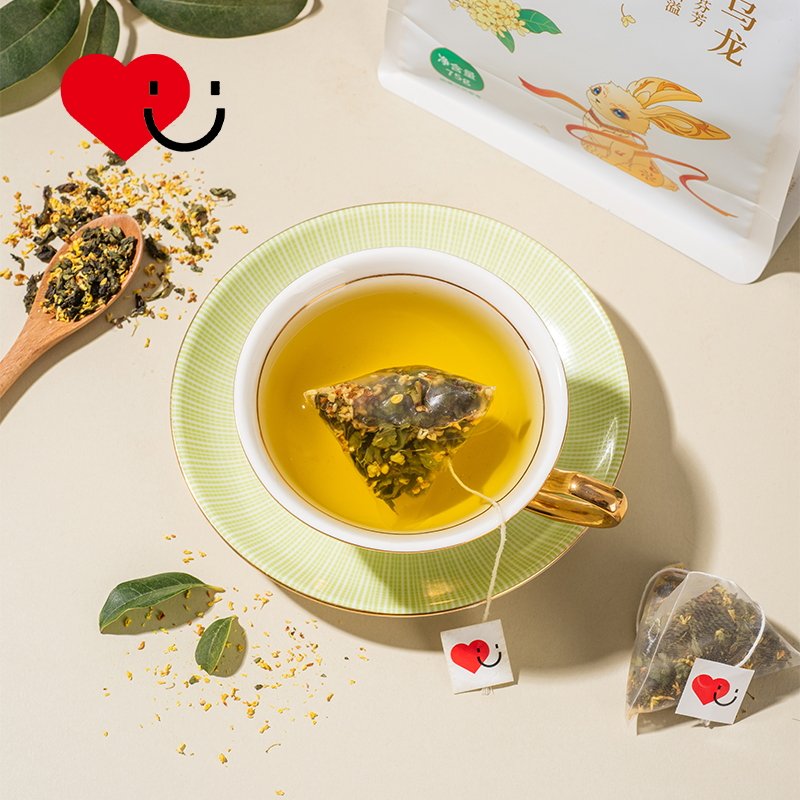 China scented tea factory OEM Pyramid of the global contract processing of flavored tea slimming tea