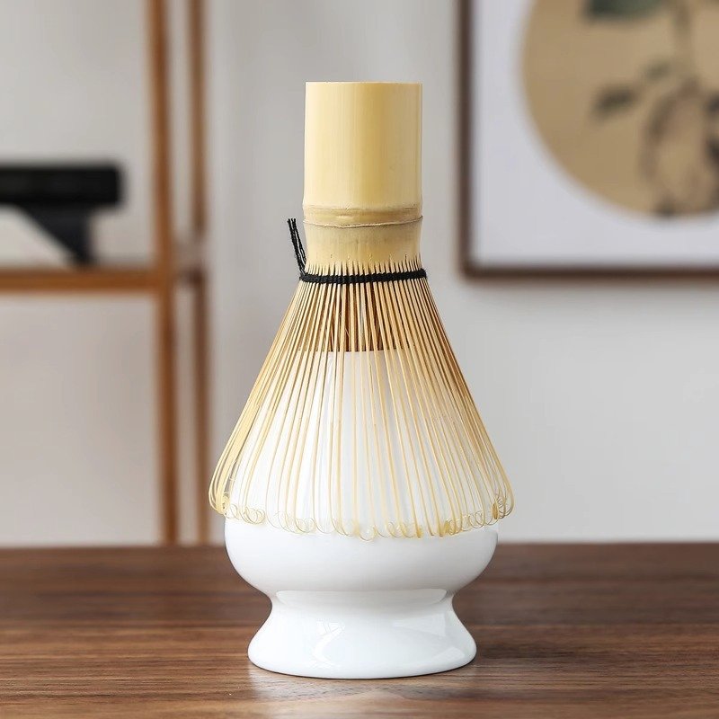 Wholesale Bamboo Matcha Whisk Set For Matcha Tea Scoop Whisk Stand Chasen Holder Matcha Bowl Kit Of 4pcs