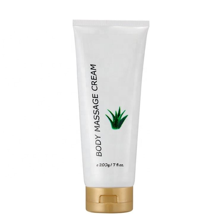 Newest design facial massage cream massage oil and cream cucumber massage cream