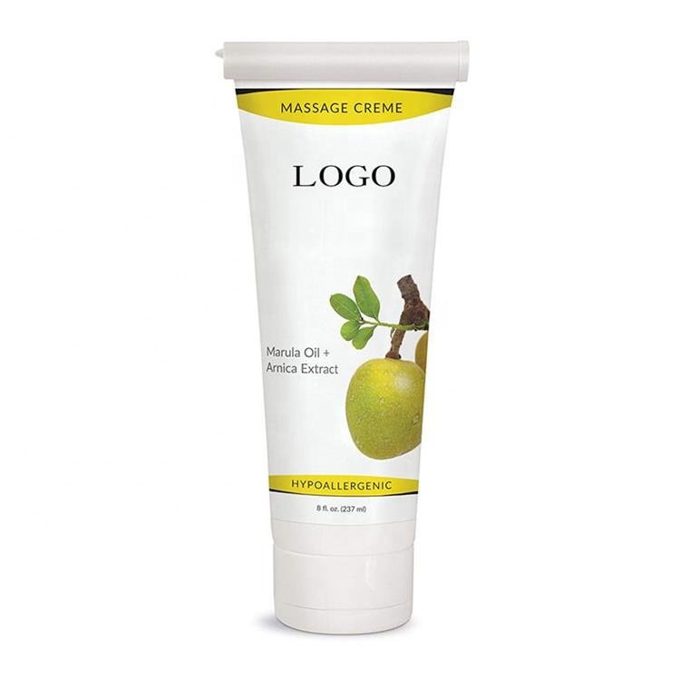 Newest design facial massage cream massage oil and cream cucumber massage cream