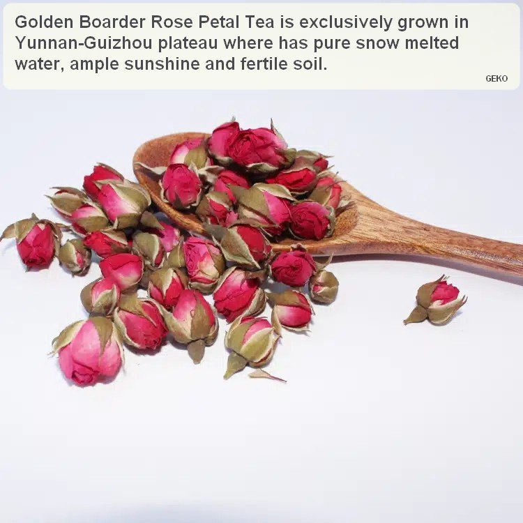 GEKO Food New Products Dry Flowers Herb Rose For Slimming Tea