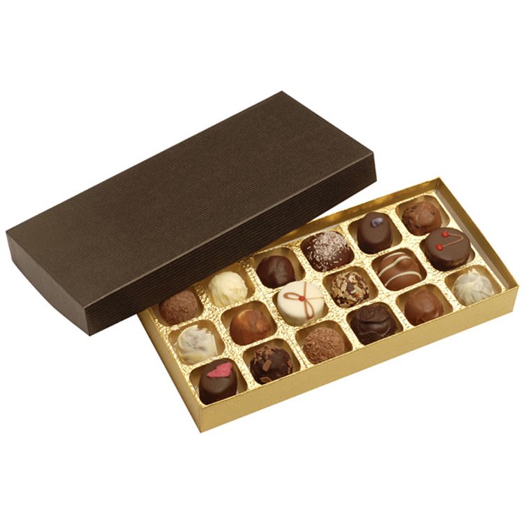 Top quality wholesale price Eco-friendly paperboard custom design paper divider chocolate packaging boxes