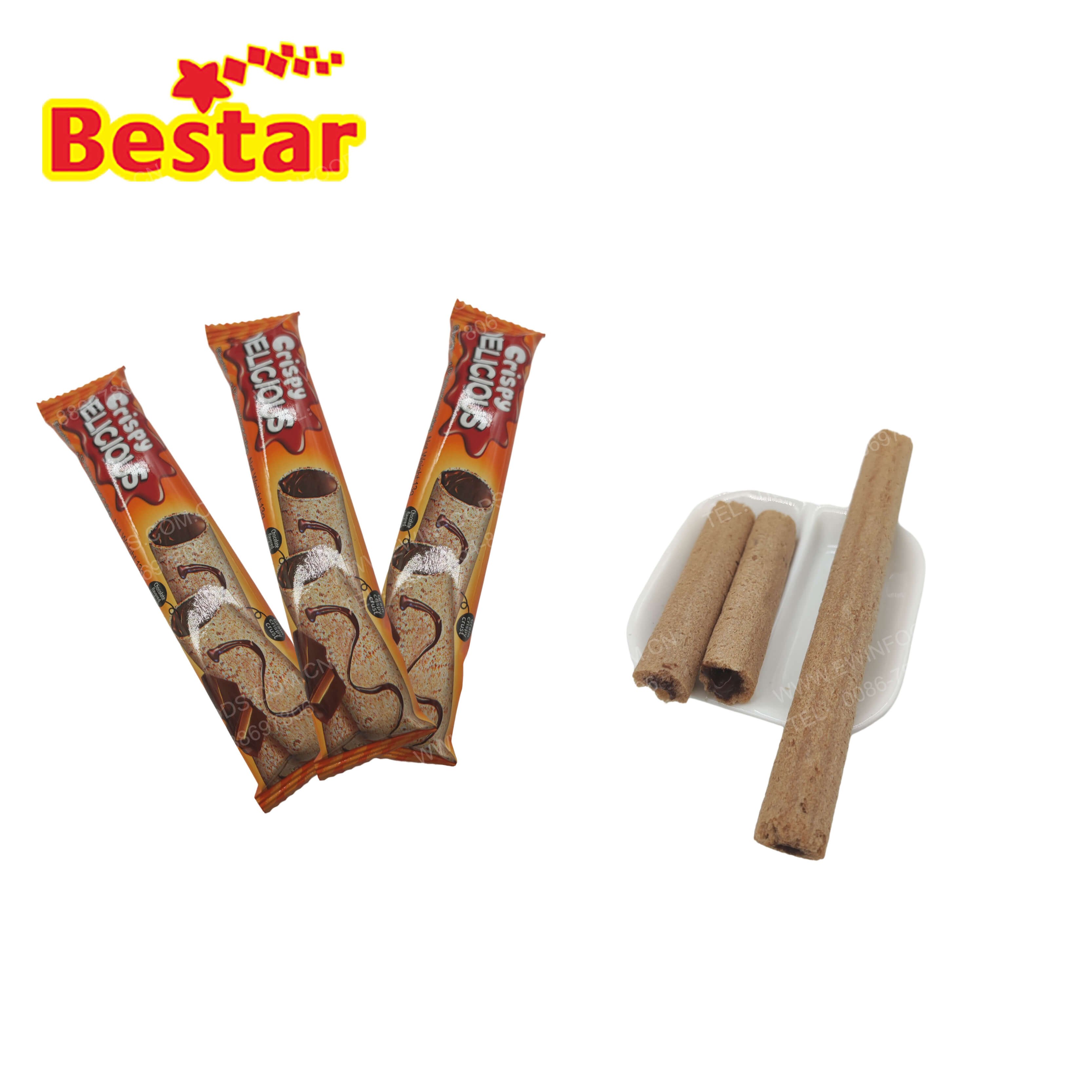 Wholesale chocolate egg roll water roll delicious for party holiday kids 30 pieces