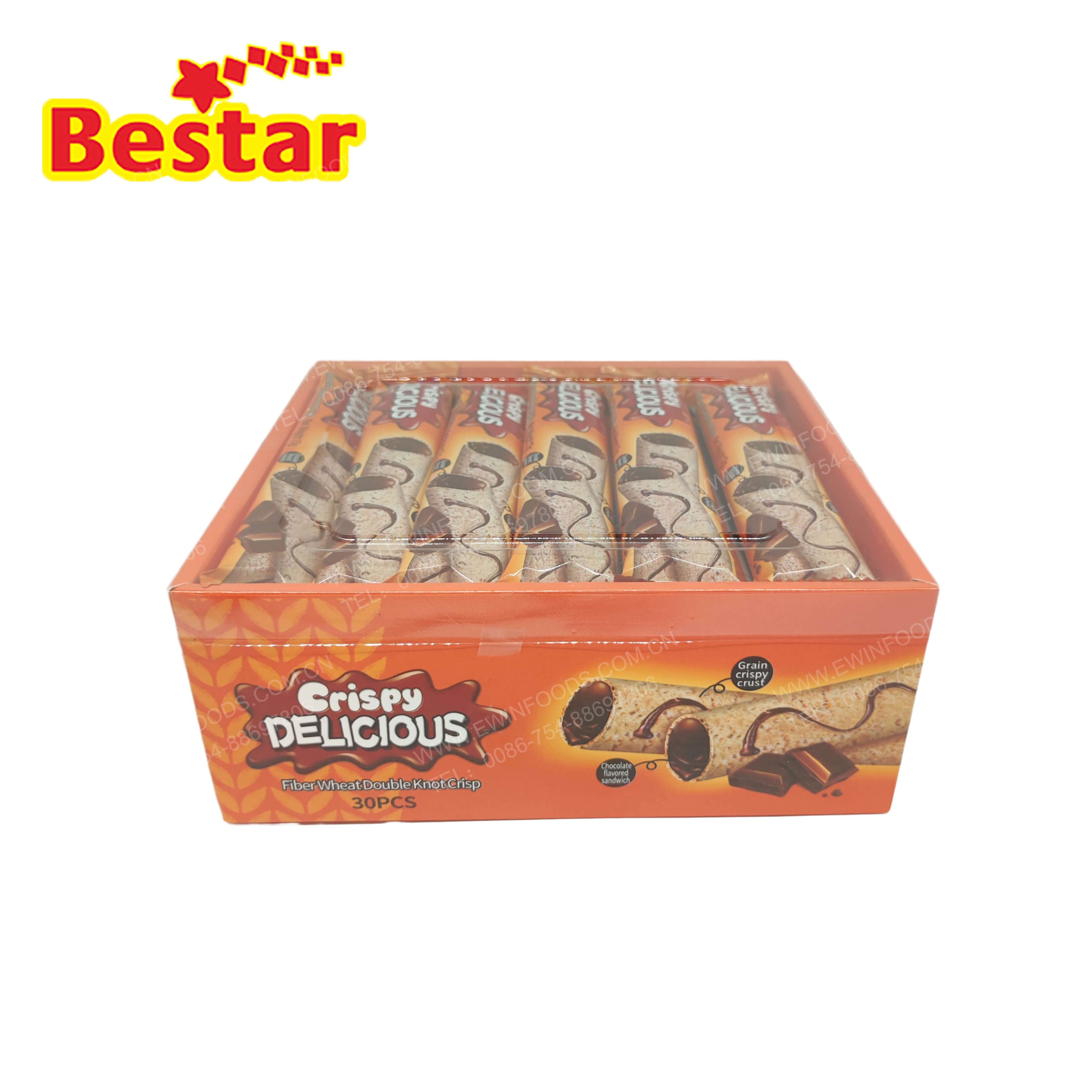 Wholesale chocolate egg roll water roll delicious for party holiday kids 30 pieces