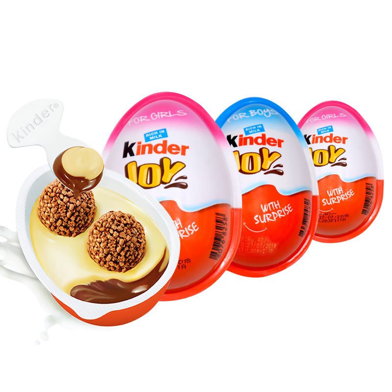 Hot Selling 20g Surprise Joy Solid Chocolate Egg Exotic Snacks with Toy for Kids