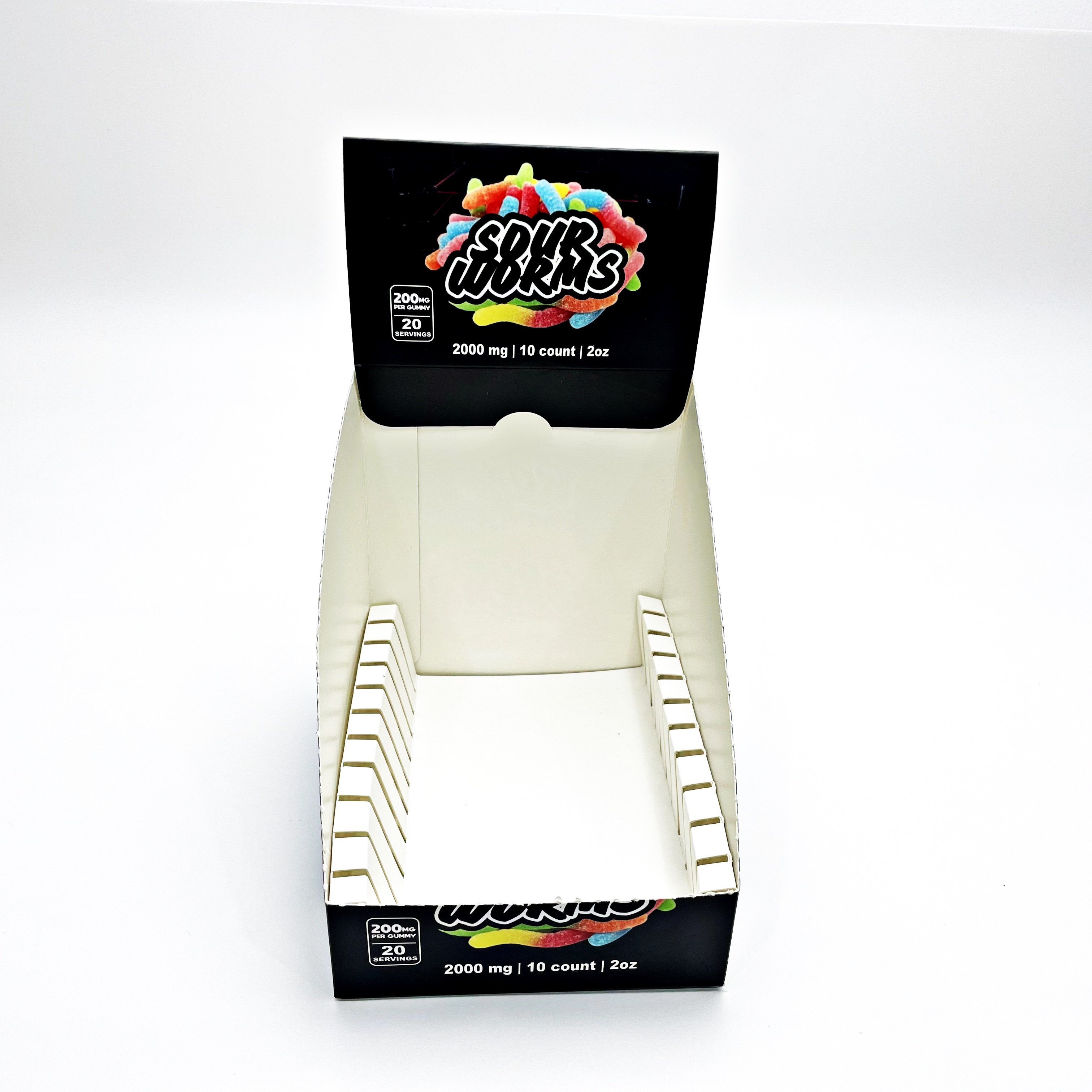 Custom Print Folding Paper Milk Chocolate Bar Luxury Kraft Paper Carton Box For Mushroom Chocolate Display Box