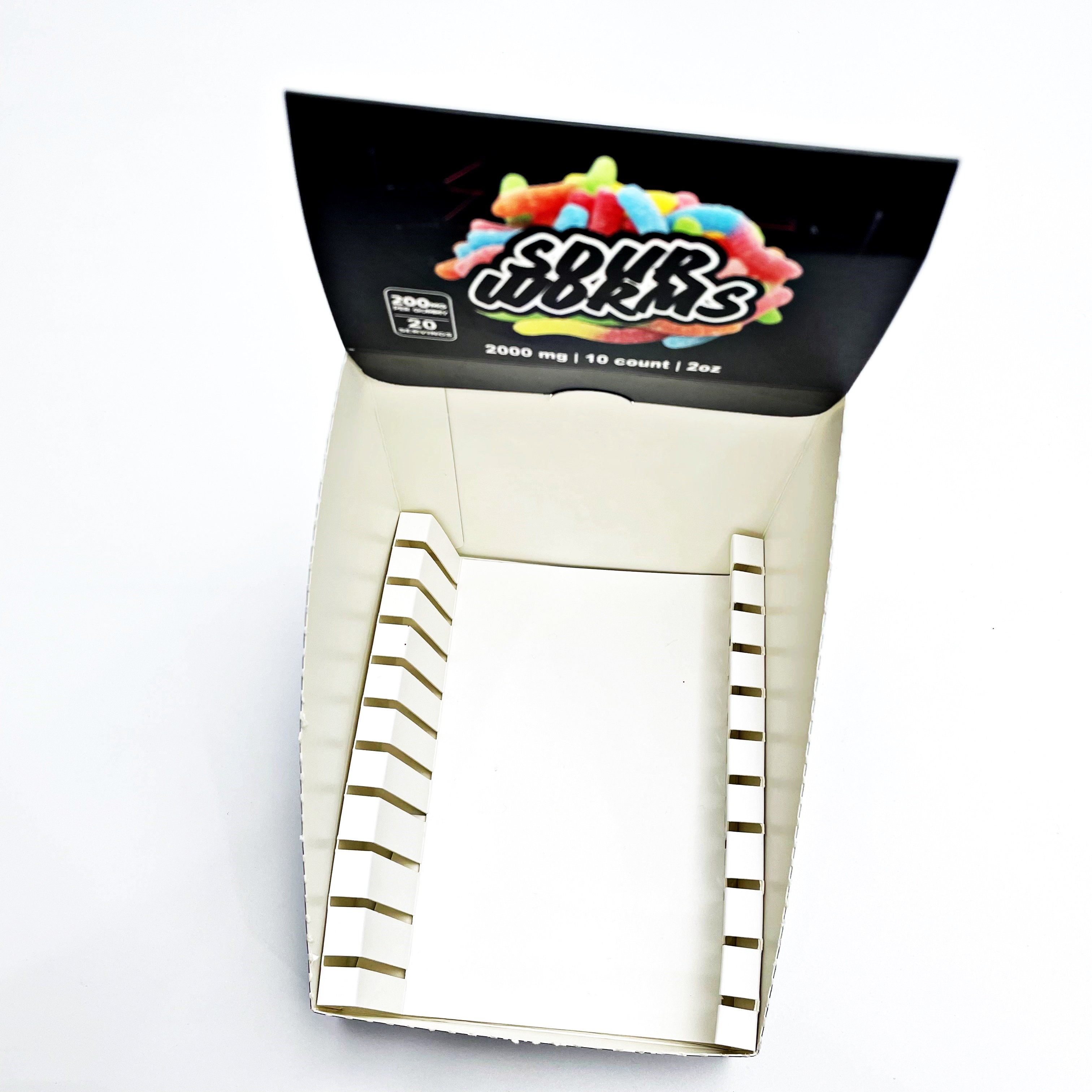 Custom Print Folding Paper Milk Chocolate Bar Luxury Kraft Paper Carton Box For Mushroom Chocolate Display Box