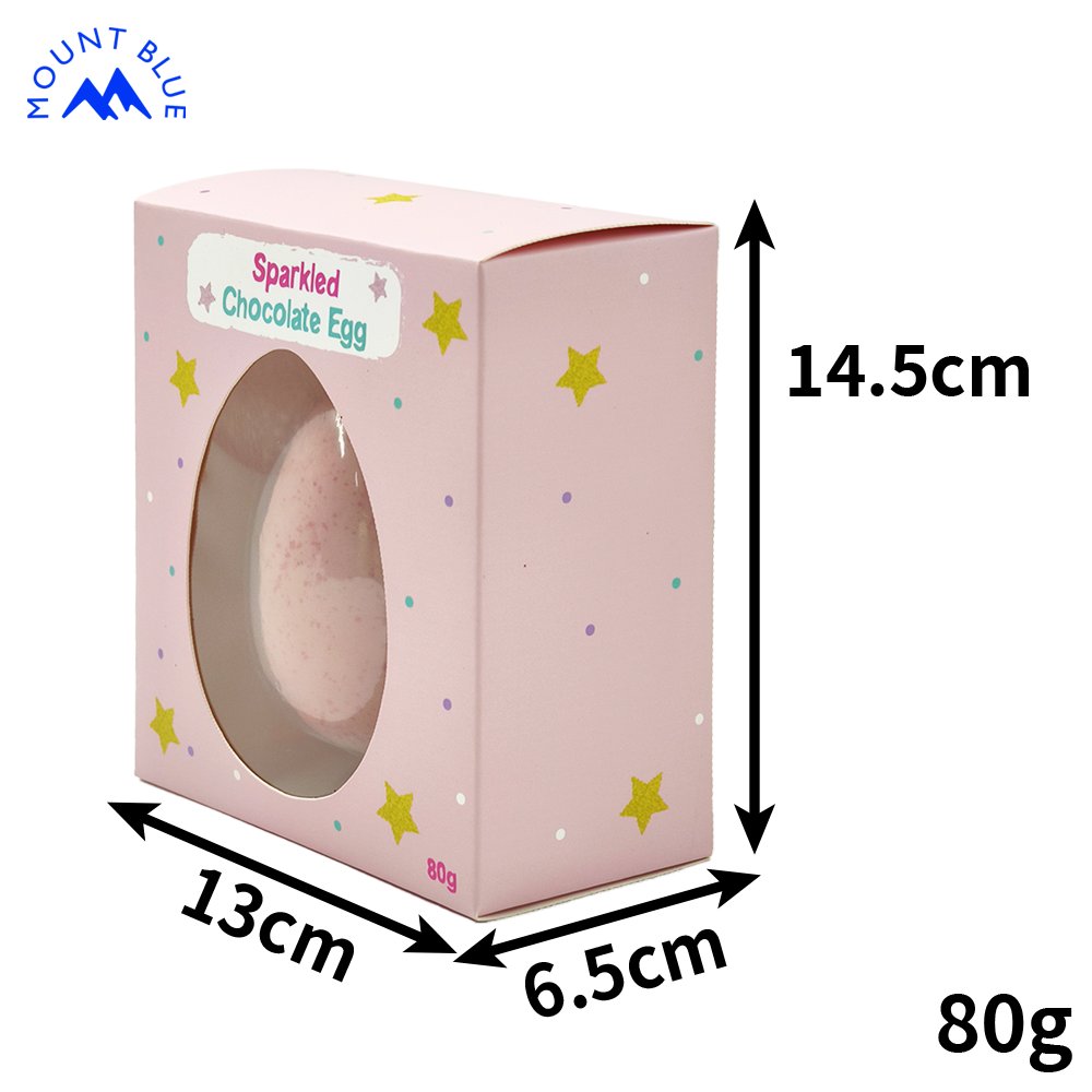Wholesale Customized Chocolate egg Solid Chocolate Egg Cocoa Easter Chocolate Egg