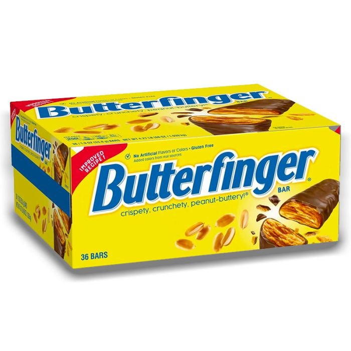 Wholesale Bulk Butterfinger Sweet Chocolate Bars for Retail or Personal Use Buy Now!