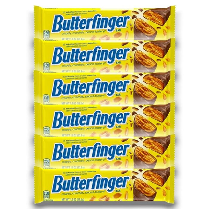 Wholesale Bulk Butterfinger Sweet Chocolate Bars for Retail or Personal Use Buy Now!
