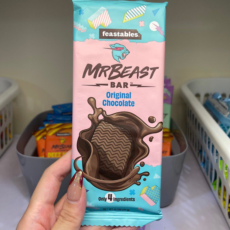 Join the Chocolate Craze with Our Delicious Mr. Beast Chocolate Bars - Available Now for Wholesale Purchase!