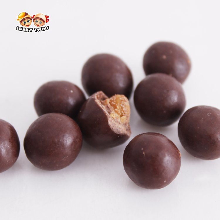 peanut choco ball for kids children small mini black nut customized praline peanuts chocolate bean