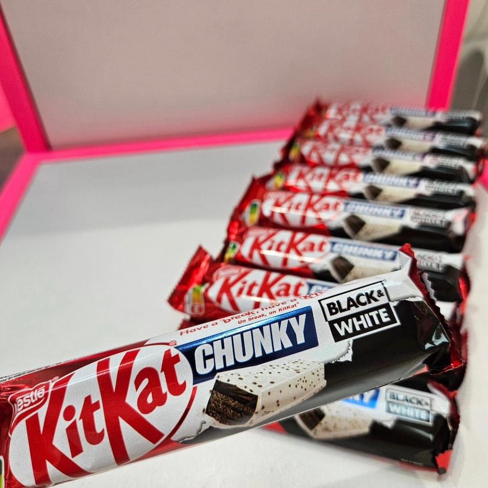 KITKAT CHUNKY WHOLESALE 45g AVAILABLE STOCK/ BEST PRICE KITKAT CHOCOLATE BOX READY SUPPLY