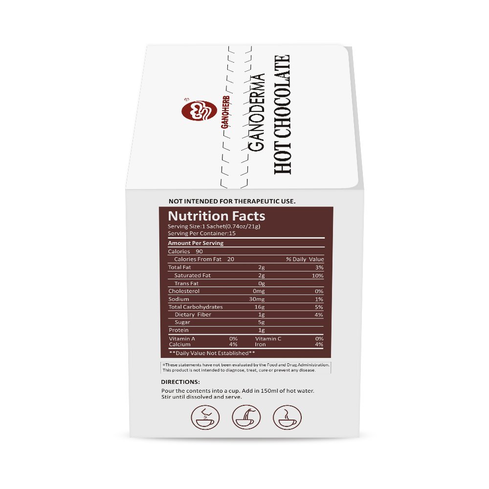 OEM Private Label Healthy Herbal Reishi Instant Mushroom Coffee Extract Powder Hot Vhocolate Coffee