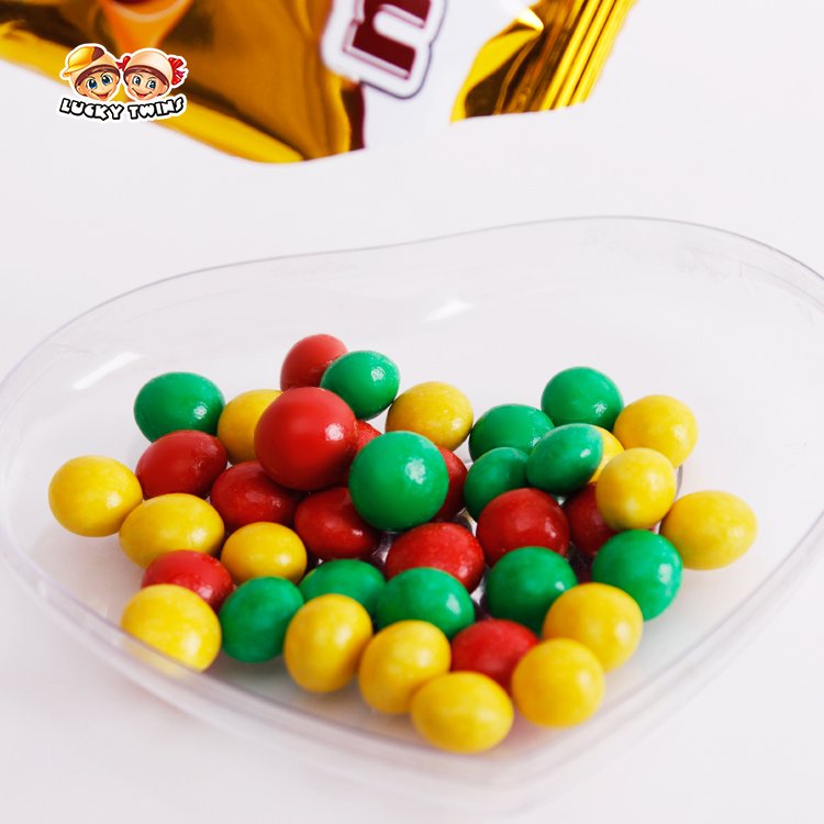 Wholesale chocolates balls and candies children's choco color mini small pene de chocolate bean in bulk