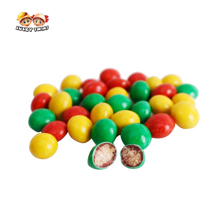 Wholesale chocolates balls and candies children's choco color mini small pene de chocolate bean in bulk
