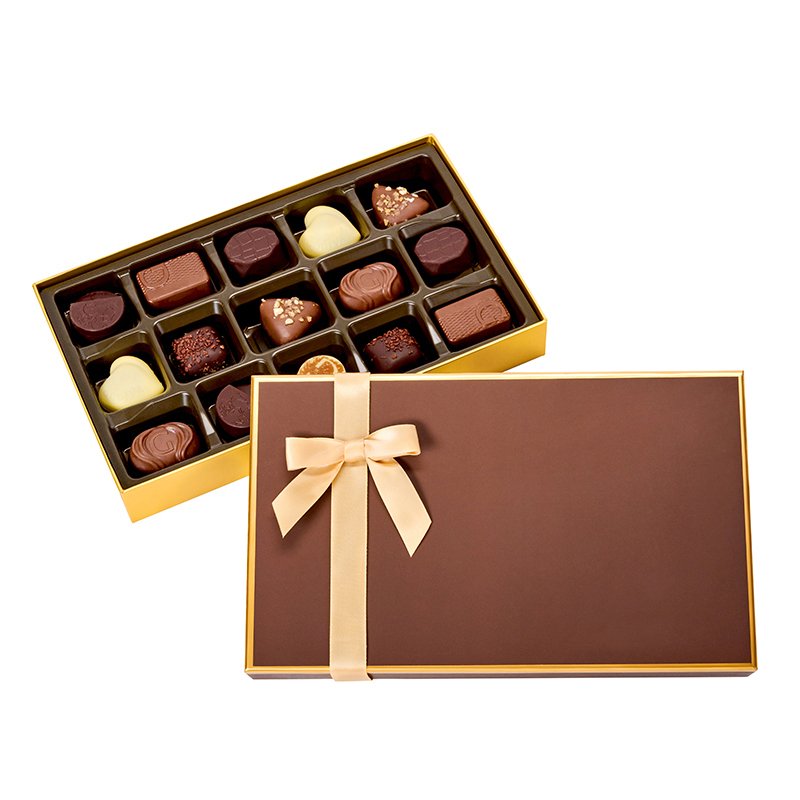 Wholesale Custom Luxury Cardboard Gift 15 pieces Chocolate Packaging Box