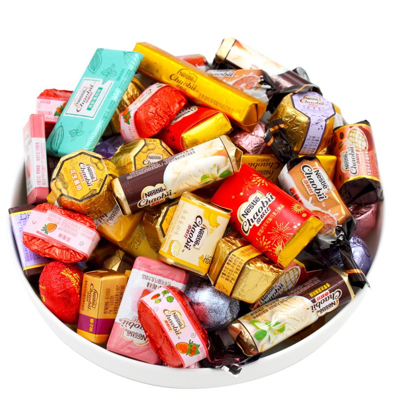 Wholesale Chocolates Cocoa Butter/cocoa Content More Than 85% 500g Egg-shaped Chocolate China Candy Custom Cube Solid Milk Candy