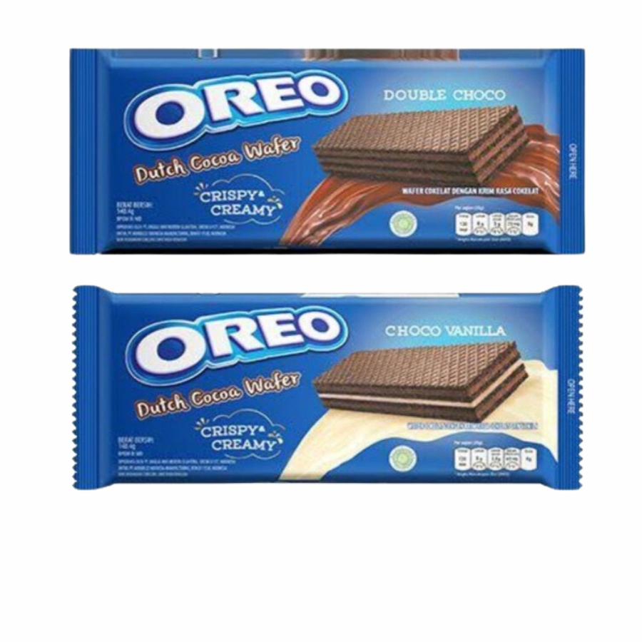 Top selling Oreo Dutch Cocoa Wafer 117gr Double Choco Flavor Vanilla Chocolate exotic snacks delicious Sweet Taste Biscuits