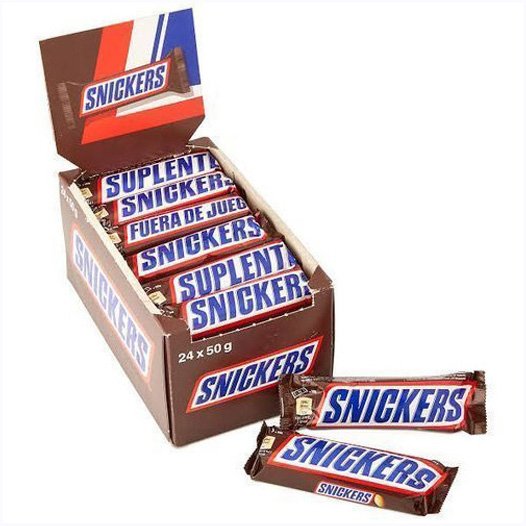 Snic-kers Chocolate coated with nuts candy for Summer season
