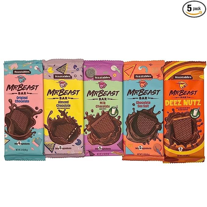 Premium Quality MrBeast Chocolate Unique Flavors Wholesale Price