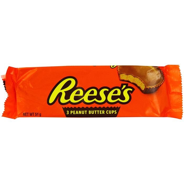 All-New Reese's Peanut Butter Creme Milk Chocolate Flavour Coating Solid Candy Bar with Nuts and Biscuits Sweet Taste