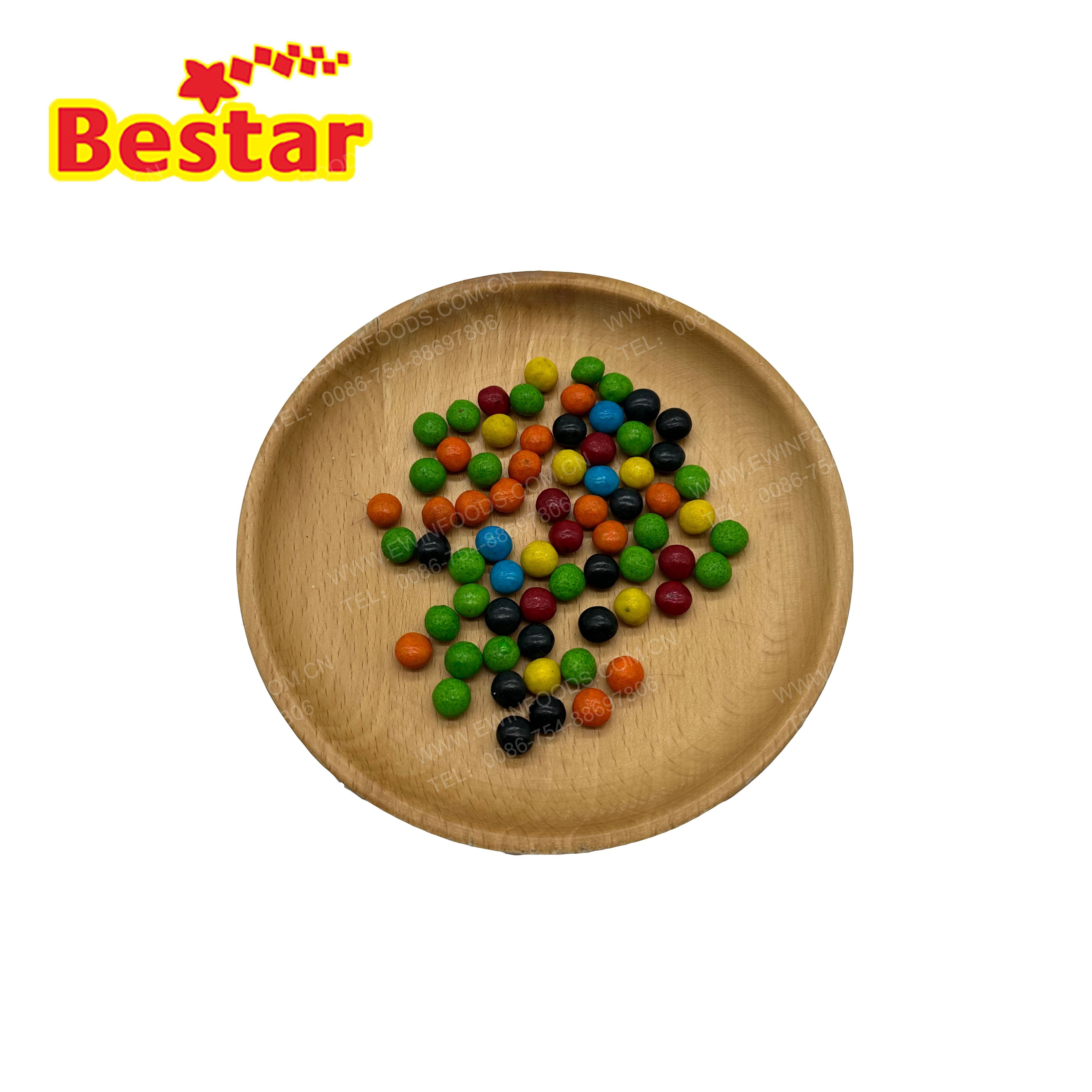 Best quality milk multicolor chocolate beans candy for wholesale OEM custom private logo package milk mr choco beans candy