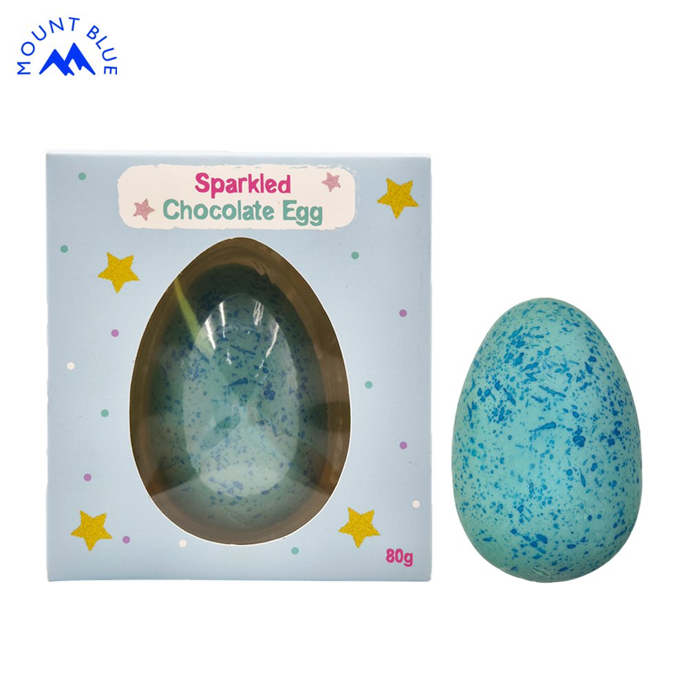 Wholesale price Custom Flavored Chocolate Ball Solid Chocolate Egg Cocoa Easter Chocolate Egg