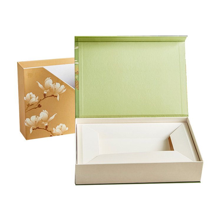 Luxury custom design drawer gift box for cookie/snack/ chocolate/mooncake gift box packaging