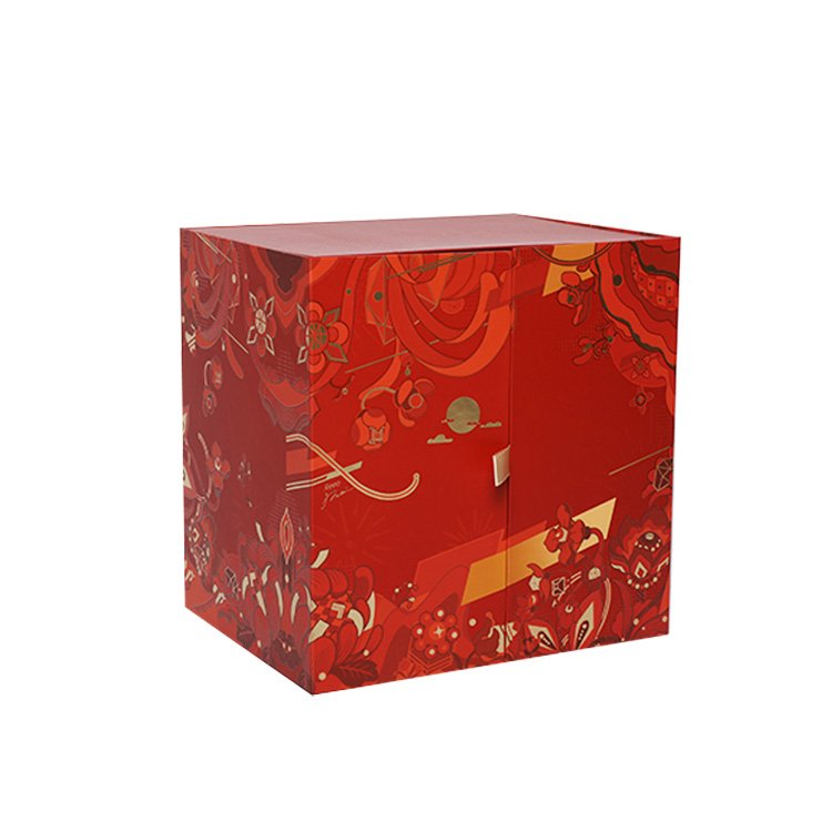 Luxury custom design drawer gift box for cookie/snack/ chocolate/mooncake gift box packaging