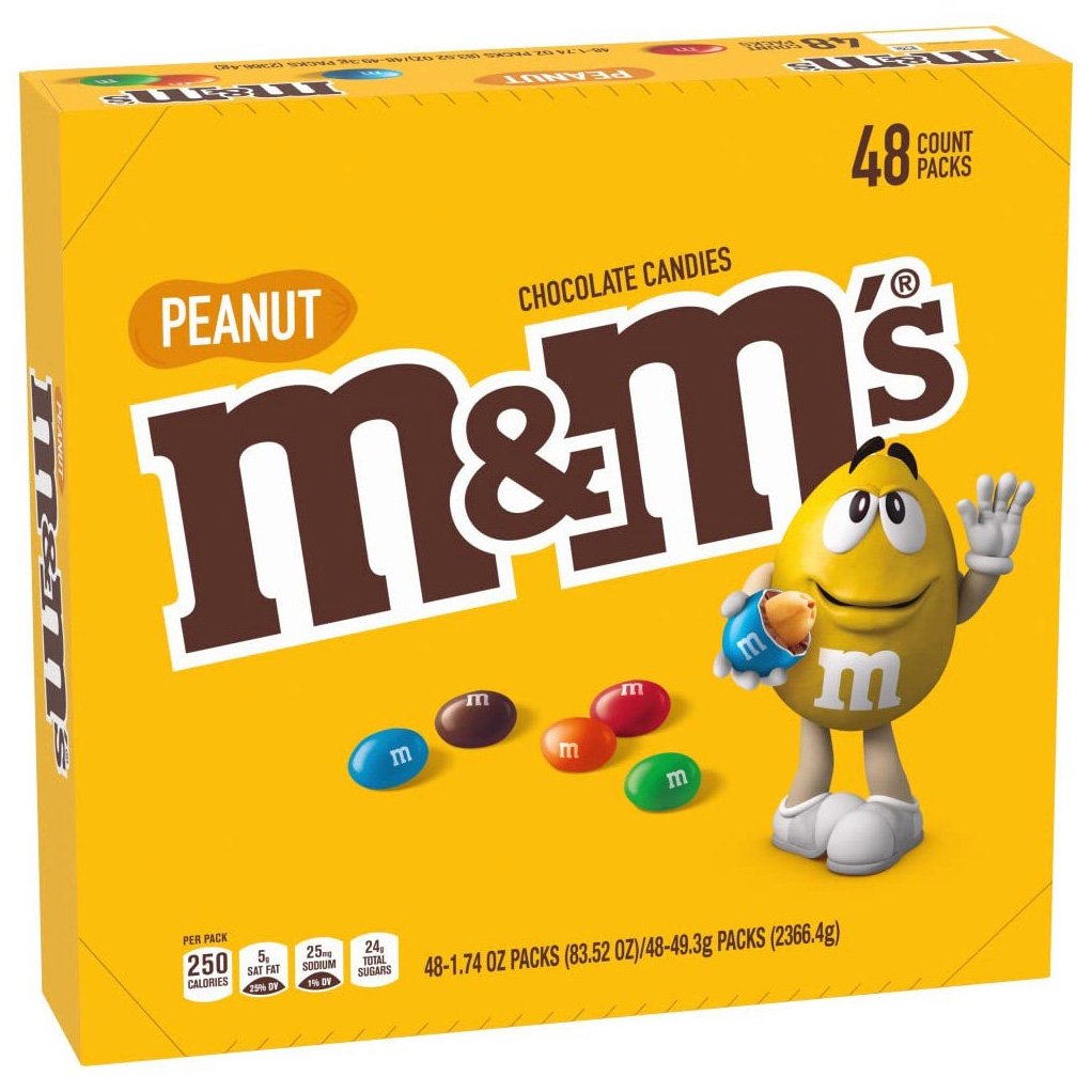 wholesale price Delicious M&M Peanut Chocolate Ball chocolate beans 100g m ms chocolate m m