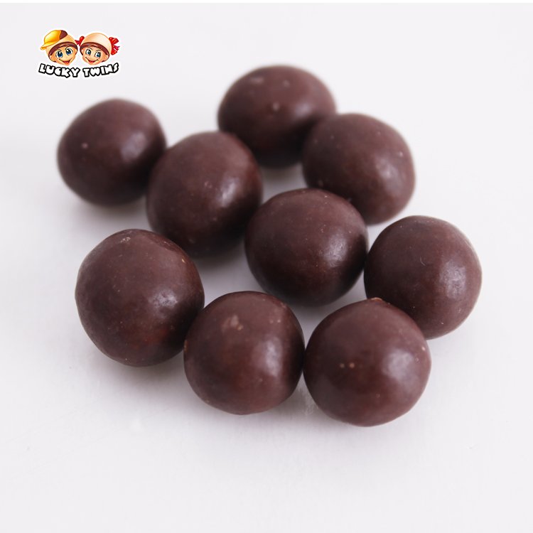 Bag packaging wholesale black semi sweet coated peanut cheap kids candy chocolate bean