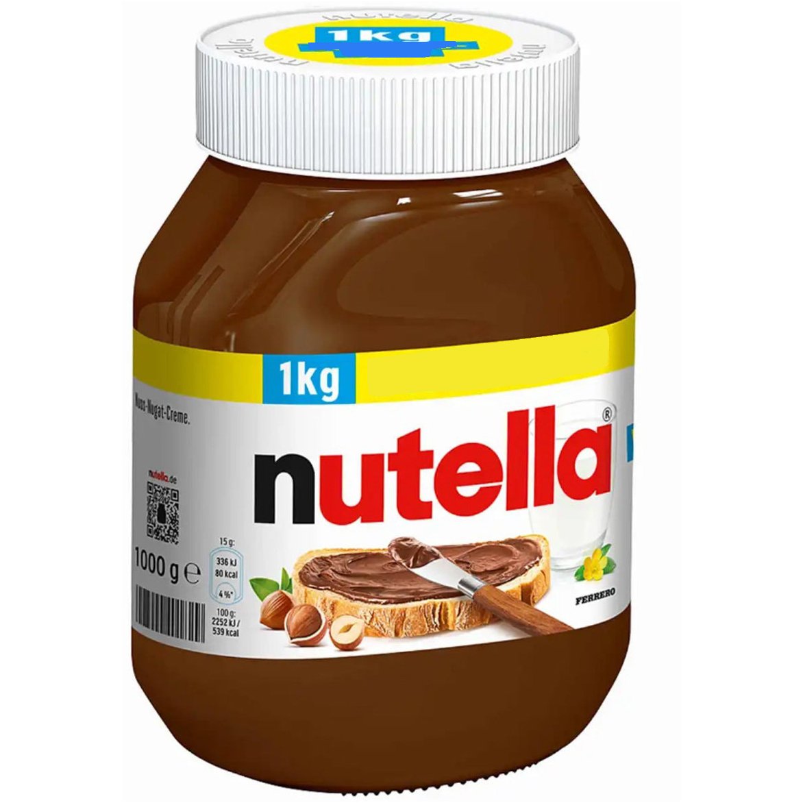 Nut-ella Chocolate 52g 350g 400g 600g 750g 800g 1kg 3kg / Nut-ella Ferrero For Export Top Quality Supplier Original Nutella hot