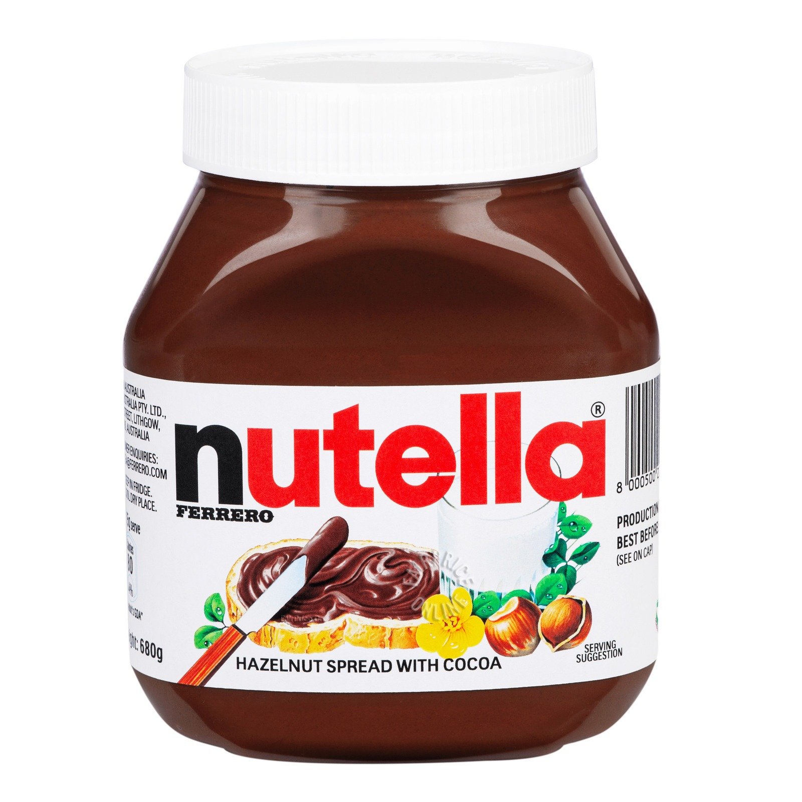 Nut-ella Chocolate 52g 350g 400g 600g 750g 800g 1kg 3kg / Nut-ella Ferrero For Export Top Quality Supplier Original Nutella hot