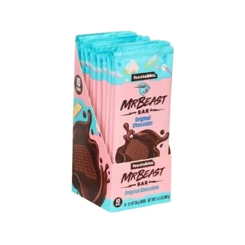 Elevate Your Snack Game with Mr. Beast's Irresistible Chocolate Bars - Perfect for Any Celebration or Gathering!