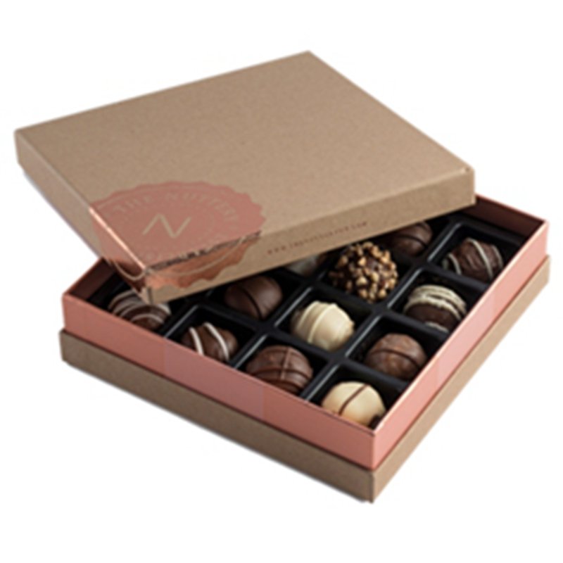 Best Selling Wholesale Luxury Chocolate Packaging Box Rigid Chocolate Valentine Gift Case Candy Box