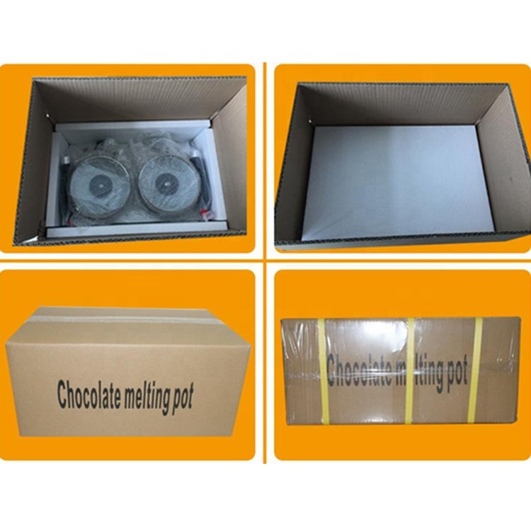 Electric 110v 220v Chocolate Melter Hot Chocolate Melting Tempering Machine Double Pots Capacity