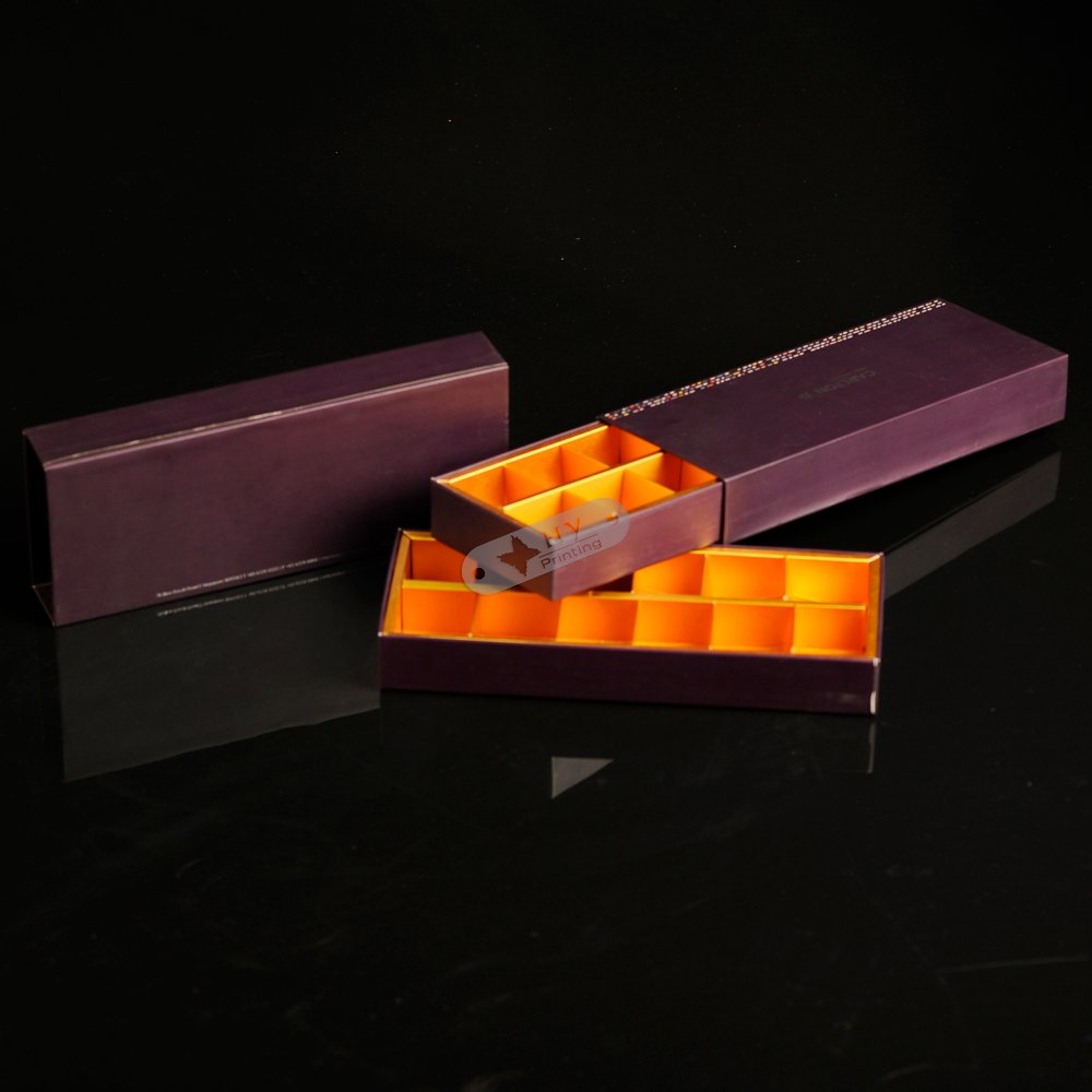Custom food packaging box chocolate package box chocolate eco friendly paper box