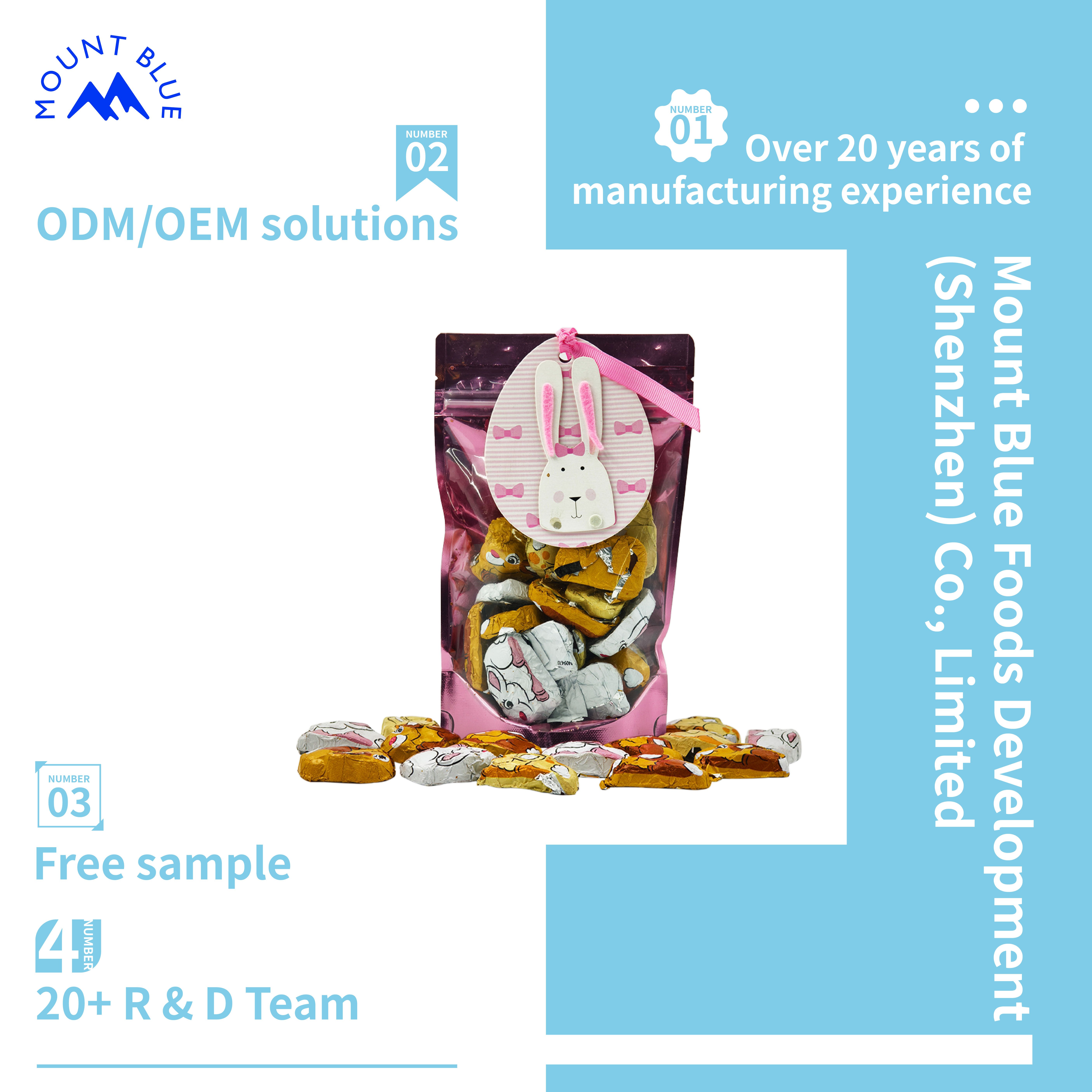 Wholesale Price for Easter Rabbit Chocolate Bunny Chocolate OEM/ODM