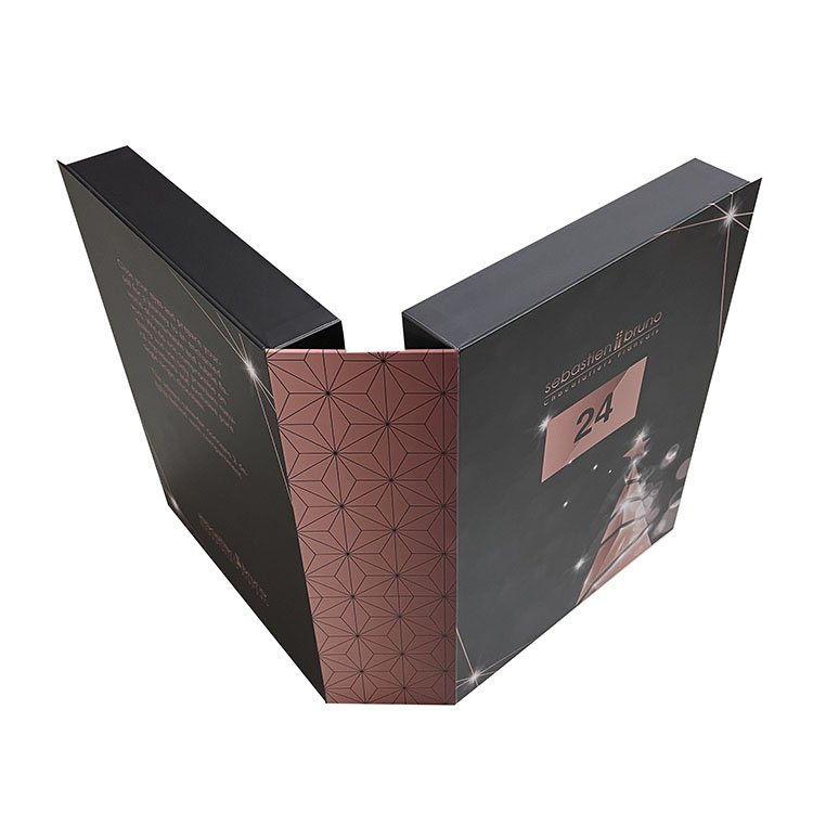 empty printing chocolate advent calendar box