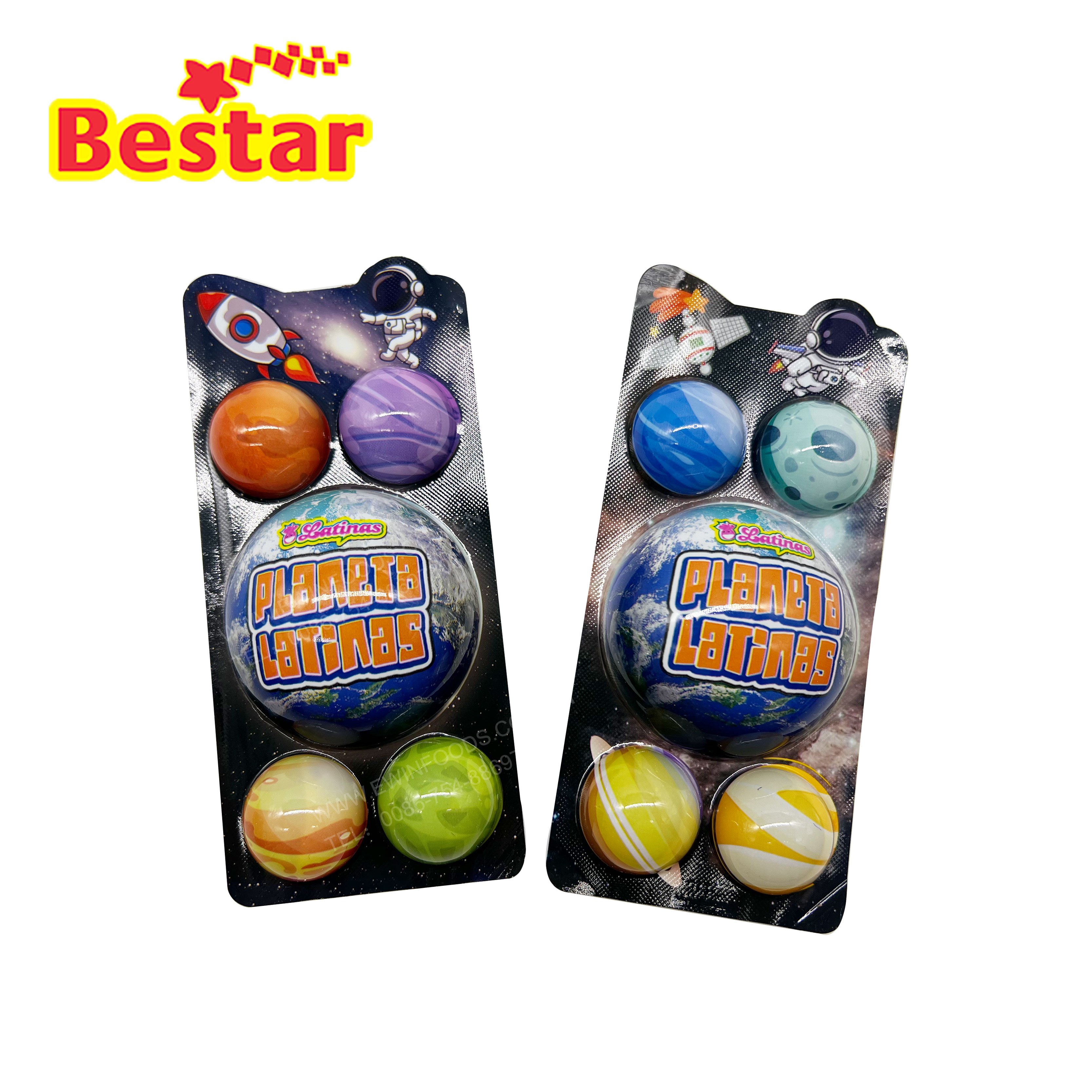 Customize Planet Chocolate Sauce with biscuit and surprise toys chocolate egg for wholesale