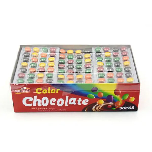 Wholesale Custom Rainbow Sweet Chocolate Beans Candy